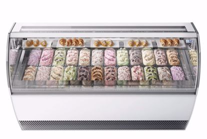 Schepijsvitrine MILLENNIUM LX H135 120 - Isa